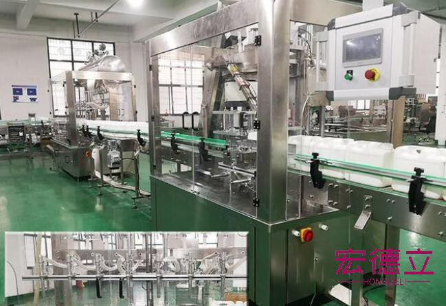 PLC數(shù)控灌裝機-全自動灌裝機生產(chǎn)線設(shè)備的機械原理概述