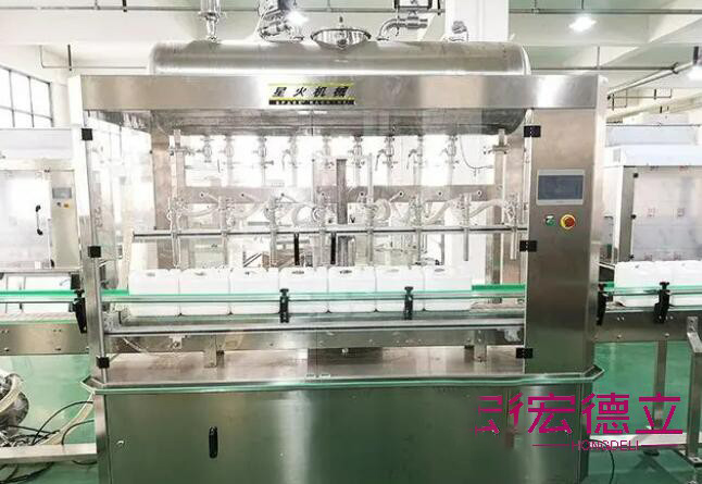 PLC數(shù)控灌裝機-全自動灌裝機生產(chǎn)線設(shè)備的機械原理概述